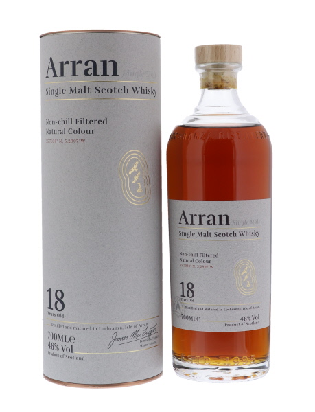 Arran 18 YO (New Bottle) 70cl 46° (R) GBX x6