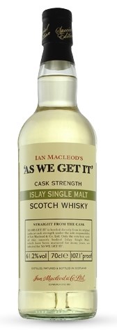 As We Get It Islay Malt 70cl 58,9° (R) GBX x6