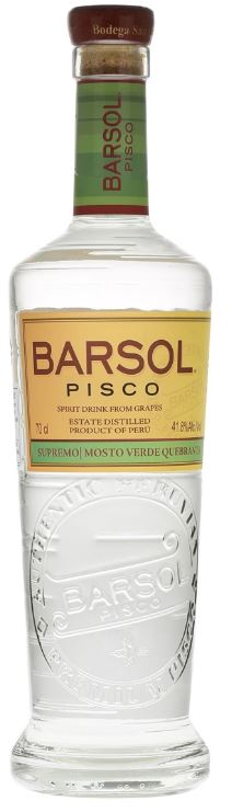 Barsol Pisco Supremo Mosto Verde Quebranta 70cl 41,8° (R) x6
