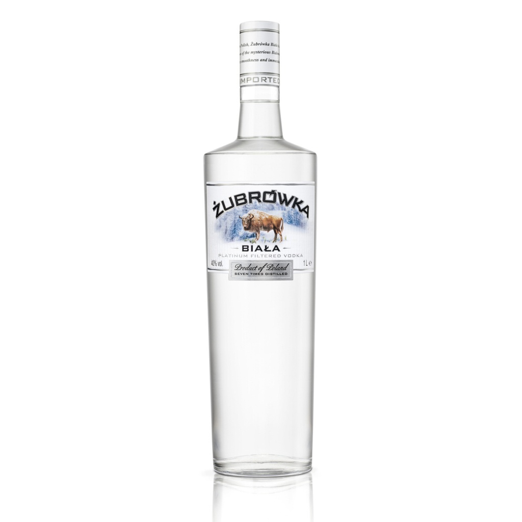 Zubrowka Biala 100cl 40° (R) x6
