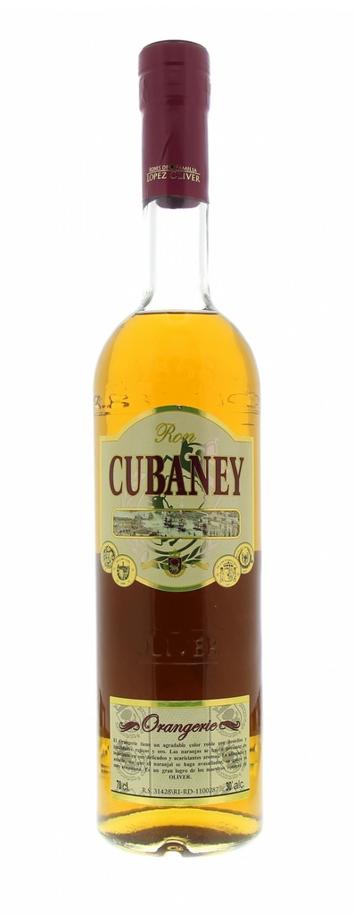 Cubaney 12 YO Elixir Orangerie 70cl 30° (R) x6