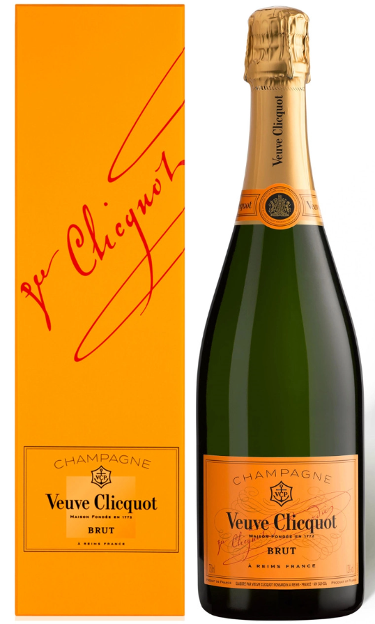 Veuve Clicquot Brut 75cl 12º(R) GBX x6