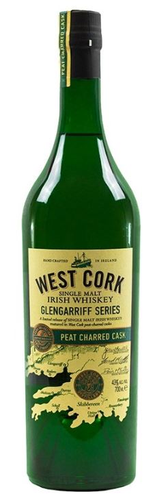 West Cork Glengarriff Series Charred Cask Single Malt 70cl 43° (NR) x6