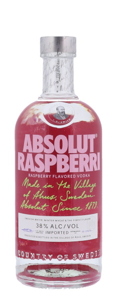 Absolut Raspberry 70cl 38° (R) x6