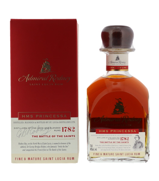 Admiral Rodney HMS Princessa 70cl 40° (NR) GBX x6