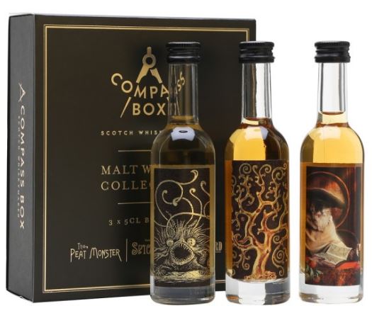Compass Box Malt Collection 3x5cl 45° (NR) GBX x12