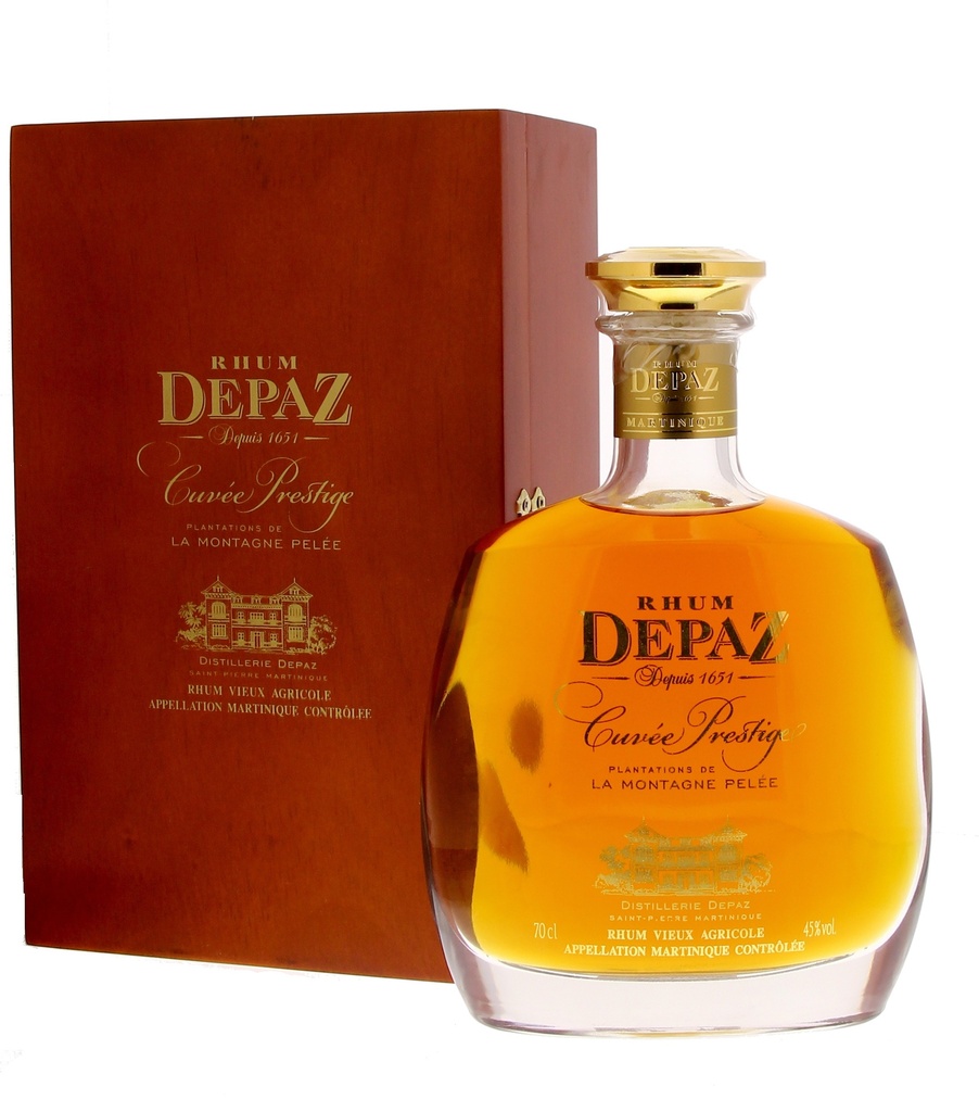 Depaz Cuvée Prestige 70cl 45° (R) GBX x3