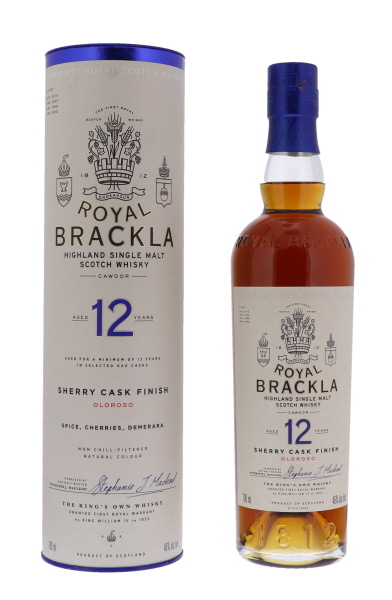 Royal Brackla 12 YO 70cl 46° (NR) GBX x6