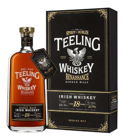 Teeling 18 YO Renaissance series N°5 Calvados Casks 70cl 46° (R) GBX x4
