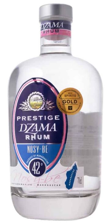 Dzama Nosy-Bé Blanc Prestige 70cl 42° (NR) x6