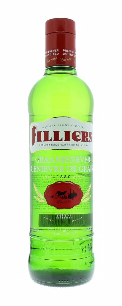 Filliers Genièvre de grain 100cl 30° (R) x6