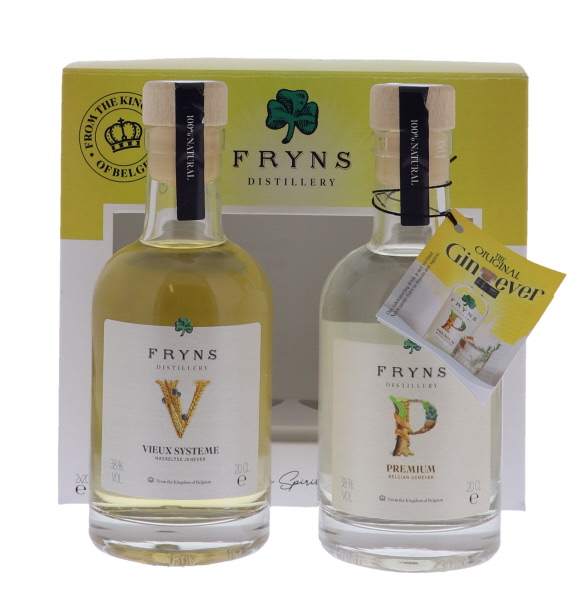 Fryns Premium Belgian Genever + Vieux Systeme Duopack 2x20cl 38° (NR) GBX x12