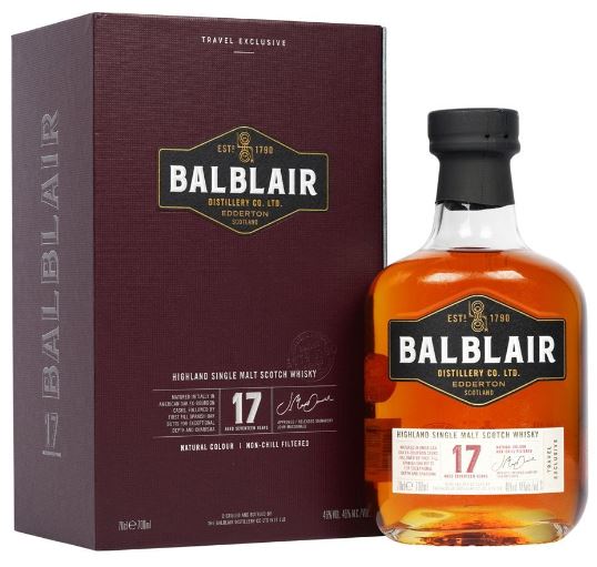 Balblair 17 YO 70cl 46° (R) GBX x6