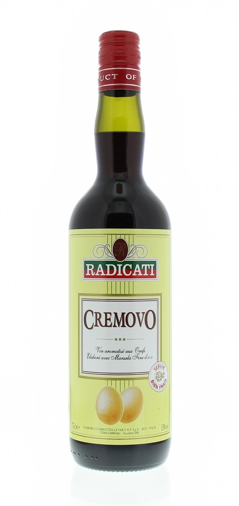 Marsala aux Oeufs Radicati 75cl 15° (R) x6