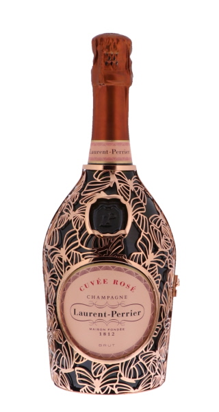 Laurent Perrier Cuvée Rosé Robe Metal Papillon 75cl (R) GBX x6