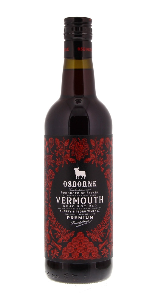 Osborne Vermouth Rojo 75cl 15° (R) x6