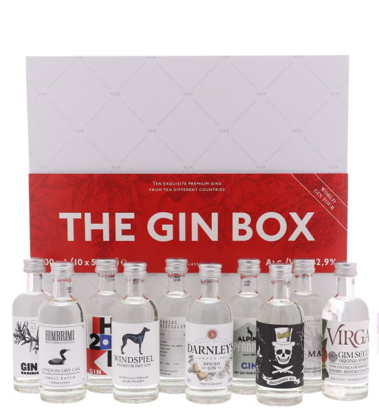 The Gin Box- World Tour Edition #2 10 5cl 42,9° (NR) GBX x6