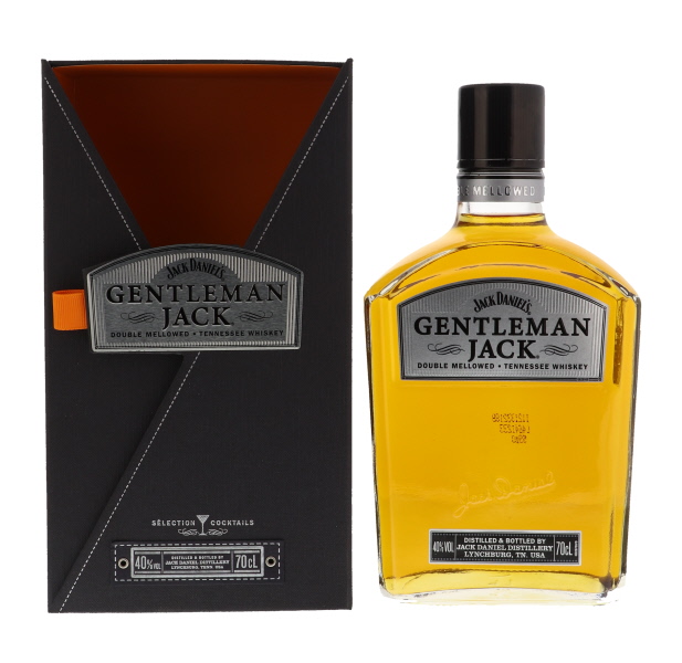 Jack Daniel's Gentleman + 1 verre 70cl 40° (R) GBX x6