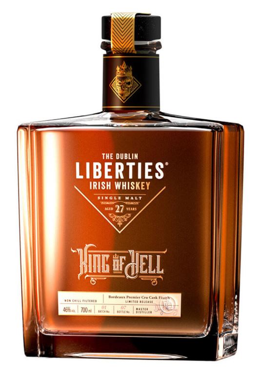 The Dublin Liberties King Of Hell 70cl 46° (NR) GBX x3
