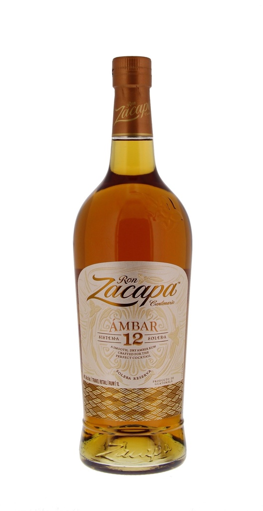 Zacapa Centenario Ambar 12 Solera 100cl 40° (R) x6