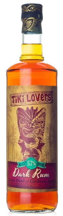Tiki Lovers Dark Rum 70cl 57° (R) x6