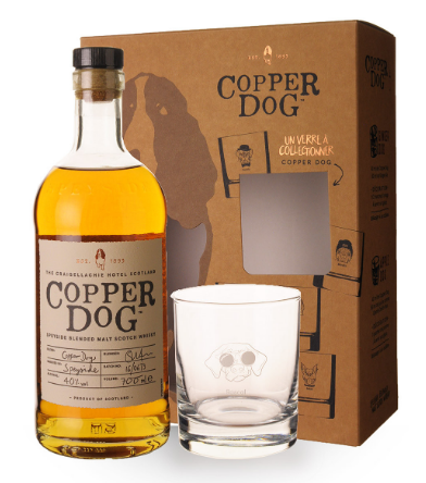 Copper Dog Speyside Blended 70cl 40° + 1 Glass (R) GBX x6