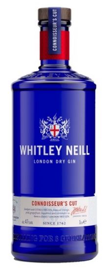 Whitley Neill Connaisseur's Cut 100cl 40° (R) x6