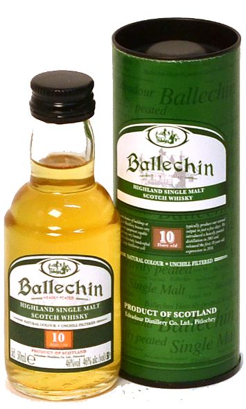 Ballechin 10 YO 5cl 46° (R) GBX x60