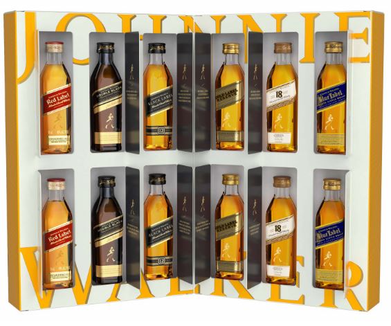 Johnnie Walker Advent Calendar 40° 12 x 5cl (R) GBX x6