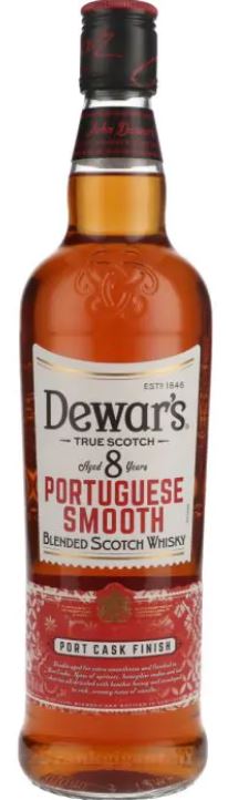 Dewar's 8 Years Portuguese Smooth 70cl 40° (NR) x6