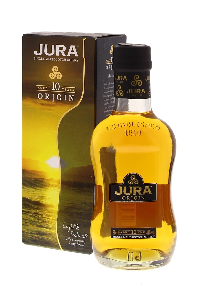 Isle Of Jura 10 YO 20cl 40° (R) GBX x12