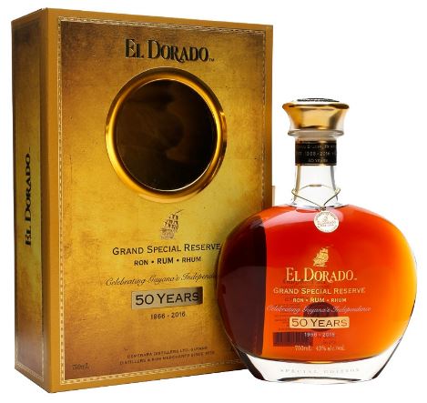 El Dorado 50 YO 75cl 43° (NR) GBX x1