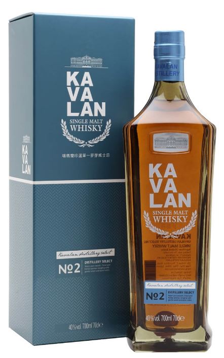 Kavalan Select N°2 70cl 40° (R) GBX x6