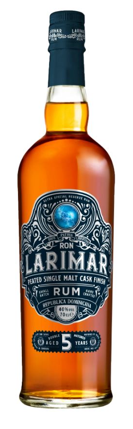 Larimar Ron Peated Single Malt Cask Finish 70cl 40° (R) x6