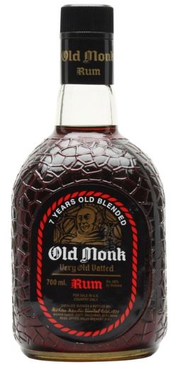 Old Monk 7 YO 70cl 42,8° (R) x12