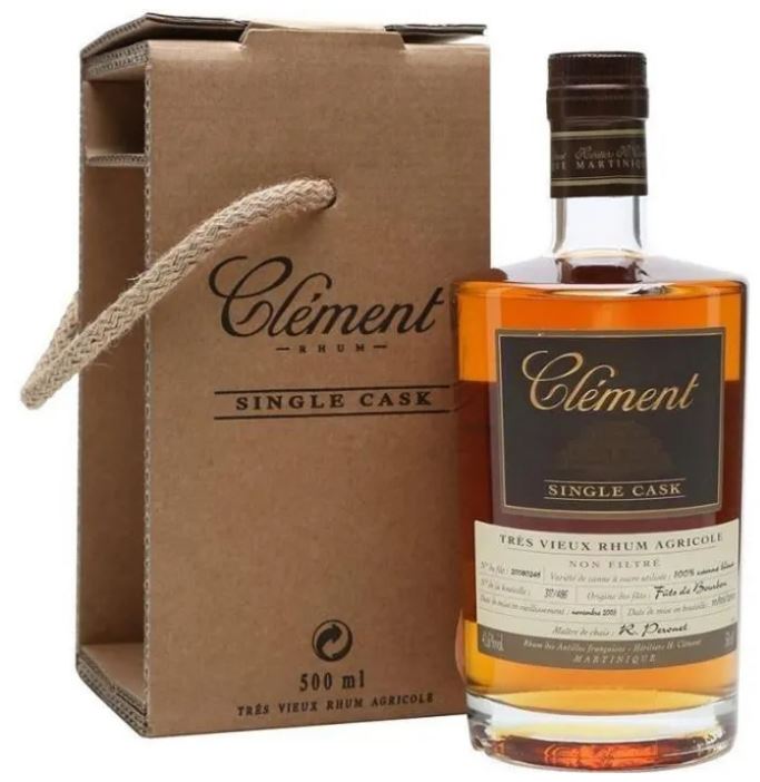 Clément Single Cask Vieux Canne Bleue 50cl 41.6° (NR) GBX x6