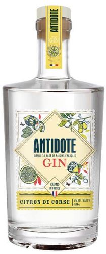 Antidote Gin Citron de Corse 70cl 40° (NR) x6