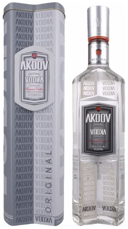 Akdov Original Vodka 50cl 40° (R) x6