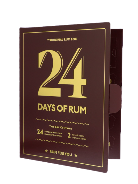 24 Days Of Rum Calendrier De L'avent 48cl 43,2° (NR) GBX x6