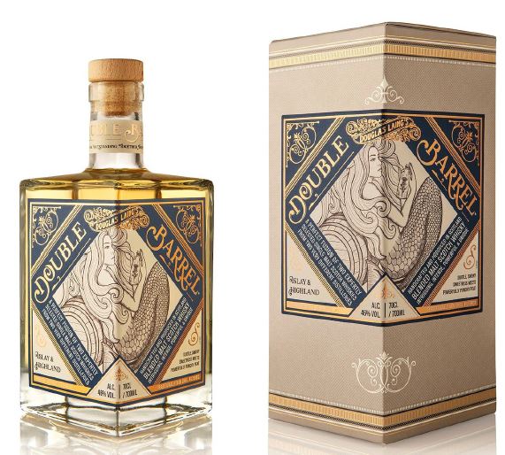 Double Barrel Islay & Highland 70cl 46° (R) GBX x6