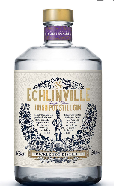 Echlinville Irish Pot Still Gin 50cl 46° (R) x6