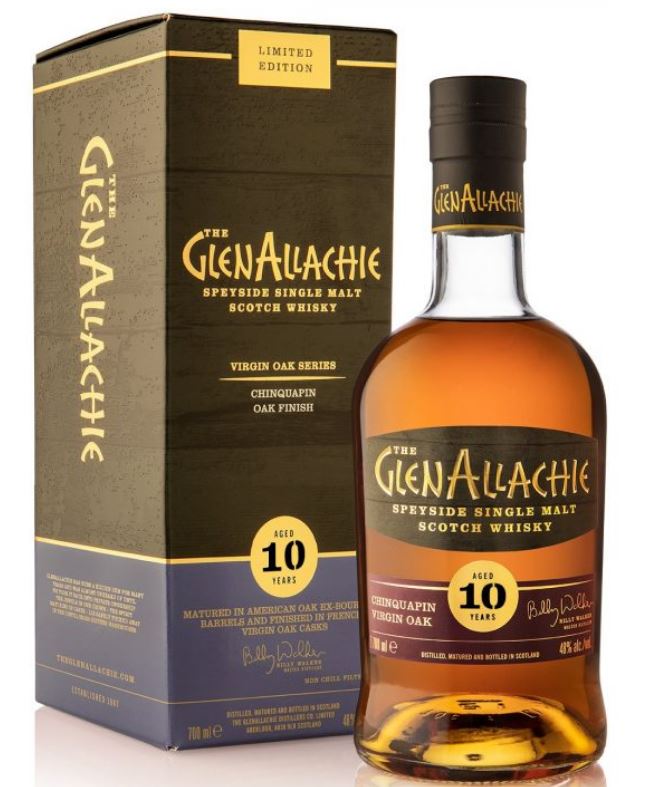 Glenallachie 10 YO Chinquapin Virgin Oak 70cl 48° (R) GBX x6