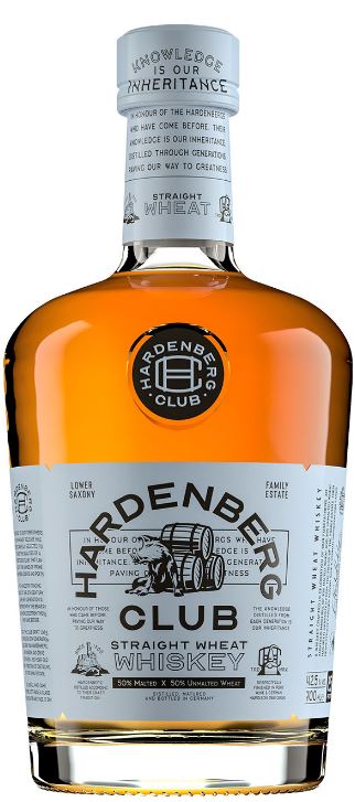 Hardenberg Club Straight Wheat 70cl 42,5° (R) x6