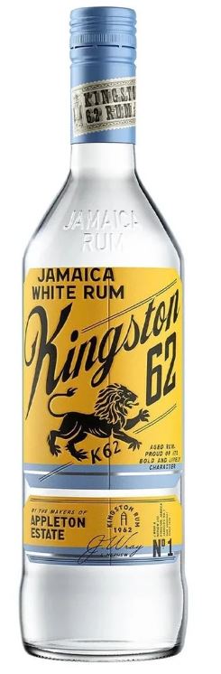 Kingston 62 White Rum 70cl 40° (NR) x6