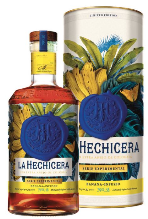 La Hechicera Serie Experimental N°2 Banana Infused 70cl 41° (R) GBX x6