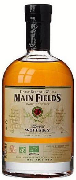 Main Fields French Organic Whisky 70cl 40° (R) x6