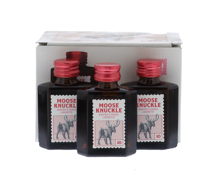 Moose Knuckle Vodka 10° 2cl (10Pack) (R) x120