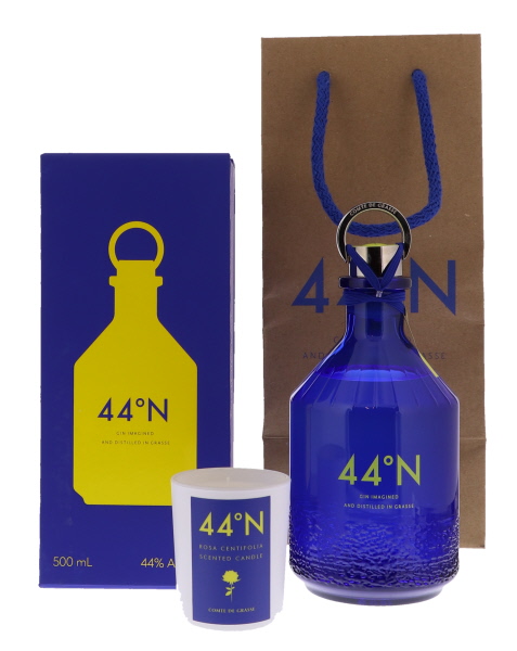 44° N Grasse Gin + Bougie 50cl 44° (NR) GBX x6