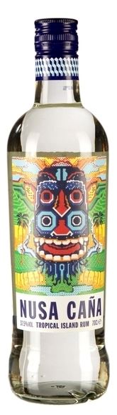 Nusa Cana White Rum 70cl 37,5° (R) x6
