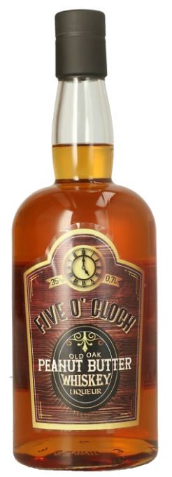 5 O'Clock Peanut Butter Whiskey 70cl 35° (NR) x6
